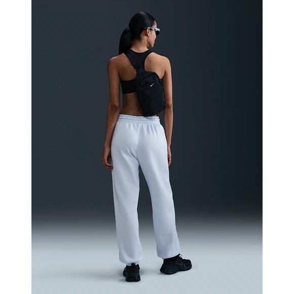 (S) $70 Nike Phoenix Fleece oversized high waist sweatpants in light blue - Picture 2 of 9